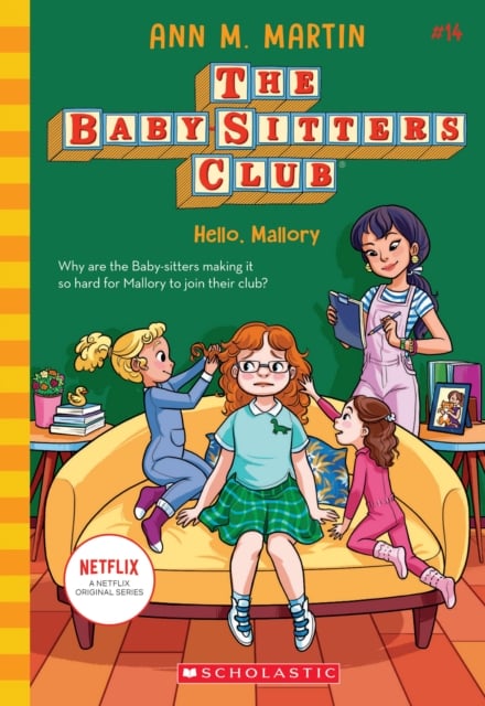Book cover of The Babysitters Club #14: Hello, Mallory (b&w)