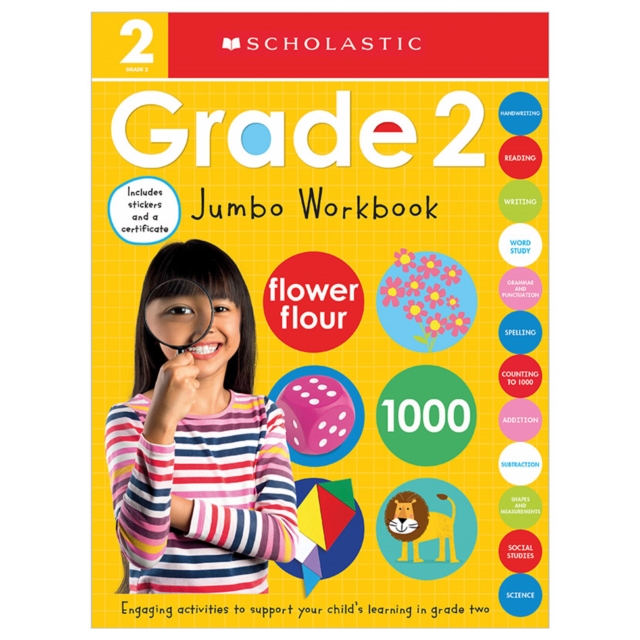 Book cover of Second Grade Jumbo Workbook: Scholastic Early Learners (Jumbo Workbook)