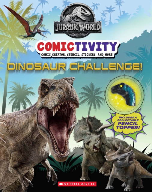 Book cover of Dinosaur Challenge! (Jurassic World: Comictivity)