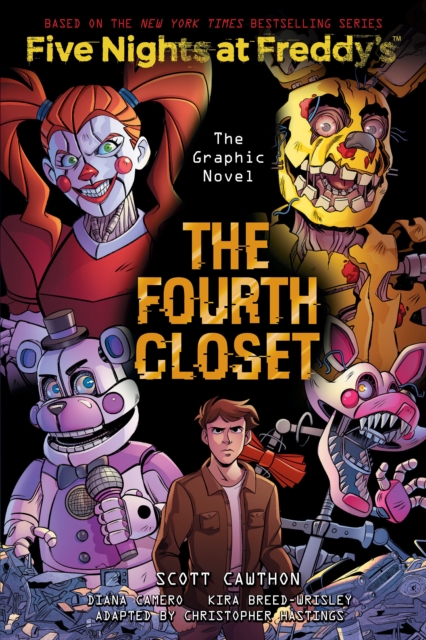 Book cover of The Fourth Closet (Five Nights at Freddy's Graphic Novel 3)