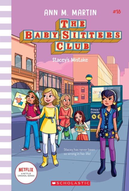 Book cover of Stacey's Mistake (The Baby-Sitters Club #18)