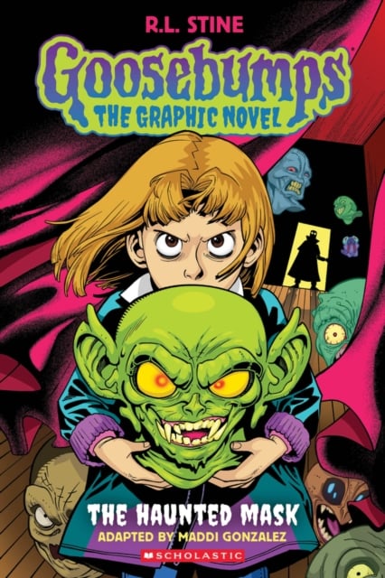 Book cover of Goosebumps Graphix: The Haunted Mask