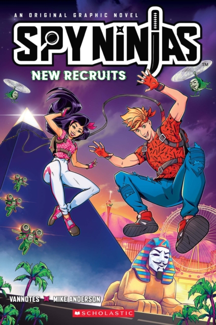 Book cover of Spy Ninjas Graphic Novel 2 New Recruits