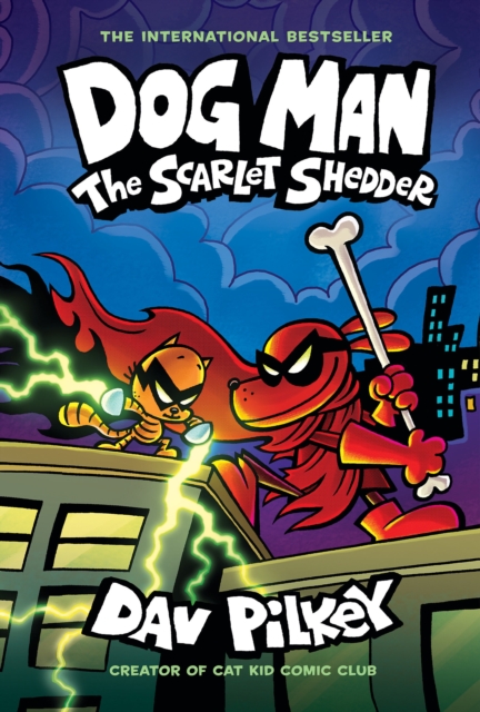 Book cover of Dog Man 12: The Scarlet Shedder