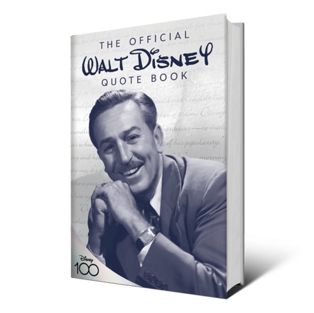 Book cover of The Official Walt Disney Quote Book