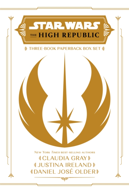 Book cover of Star Wars: The High Republic: Light Of The Jedi Ya Trilogy Paperback Box Set