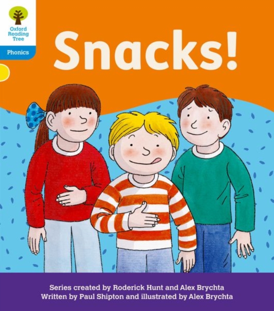 Book cover of Oxford Reading Tree: Floppy's Phonics Decoding Practice: Oxford Level 3: Snacks!