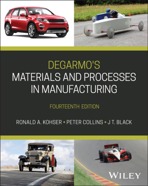 Book cover of DeGarmo's Materials and Processes in Manufacturing