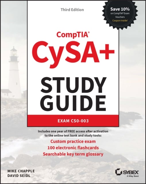 Book cover of CompTIA CySA+ Study Guide