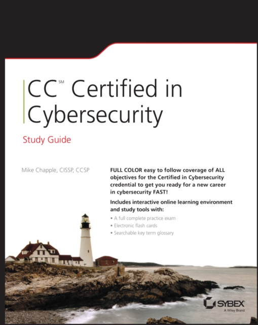 Book cover of CC Certified in Cybersecurity Study Guide