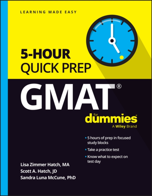 Book cover of GMAT 5-Hour Quick Prep For Dummies