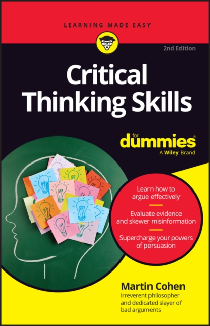 Book cover of Critical Thinking Skills For Dummies