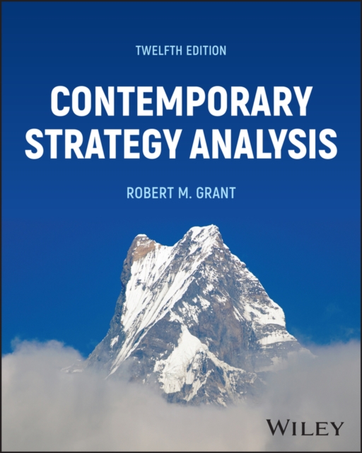 Book cover of Contemporary Strategy Analysis, with eBook Access Code