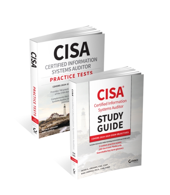 Book cover of CISA Certified Information Systems Auditor Study Guide and Practice Tests Bundle: Covers 2024 Exam Objectives