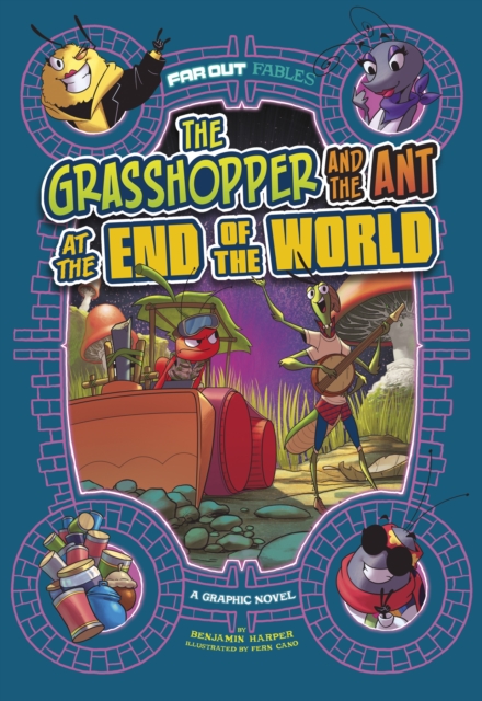Book cover of The Grasshopper and the Ant at the End of the World