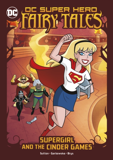 Book cover of Supergirl and the Cinder Games