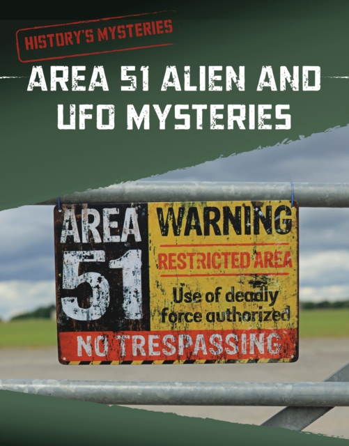 Book cover of Area 51 Alien and UFO Mysteries