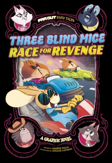 Book cover of Three Blind Mice Race for Revenge