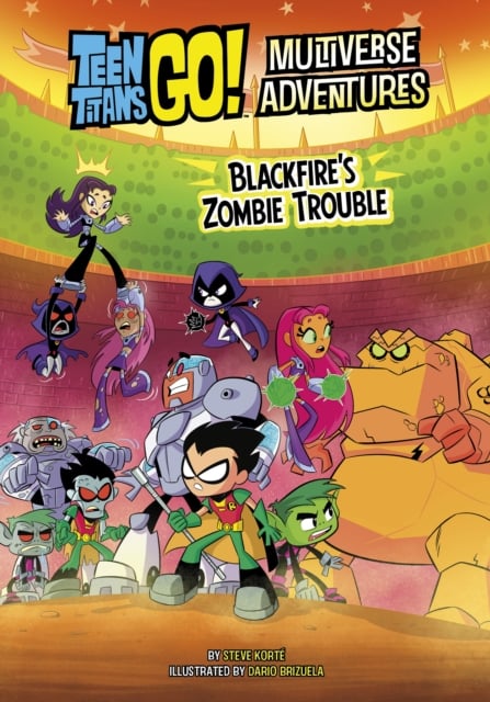 Book cover of Blackfire's Zombie Trouble