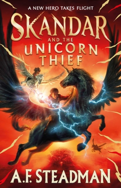 Book cover of Skandar and the Unicorn Thief