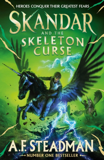 Book cover of Skandar and the Skeleton Curse