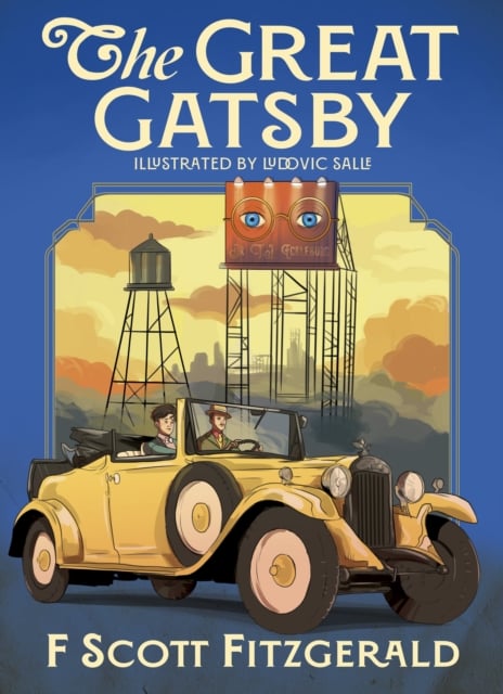 Book cover of The Great Gatsby