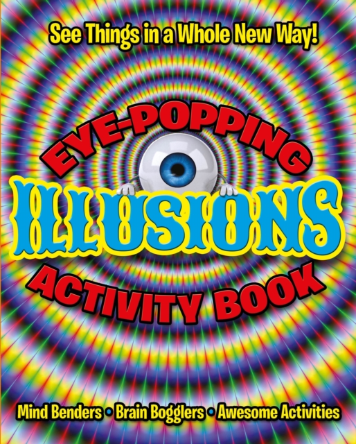 Book cover of Eye-Popping Illusions Activity Book