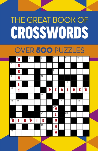 Book cover of The Great Book of Crosswords