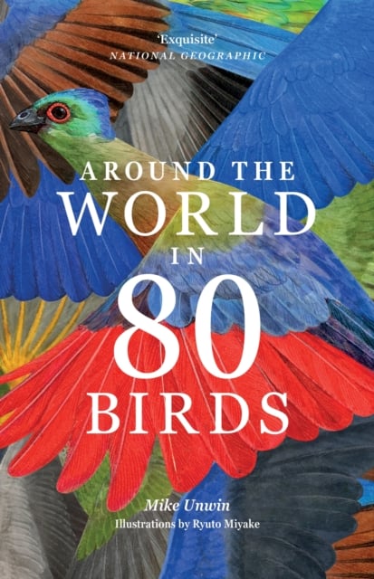 Book cover of Around the World in 80 Birds