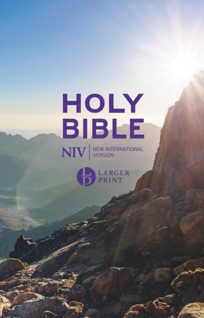 Book cover of NIV Larger Print Personal Value Hardback Bible