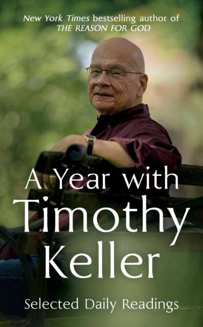 Book cover of A Year with Timothy Keller