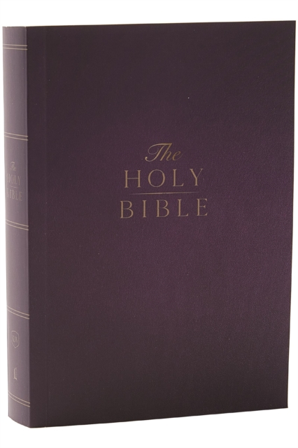 Book cover of KJV Holy Bible: Compact with 43,000 Cross References, Purple Softcover, Red Letter, Comfort Print: King James Version