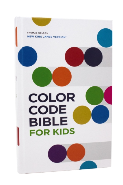 Book cover of NKJV, Color Code Bible for Kids, Hardcover, Comfort Print
