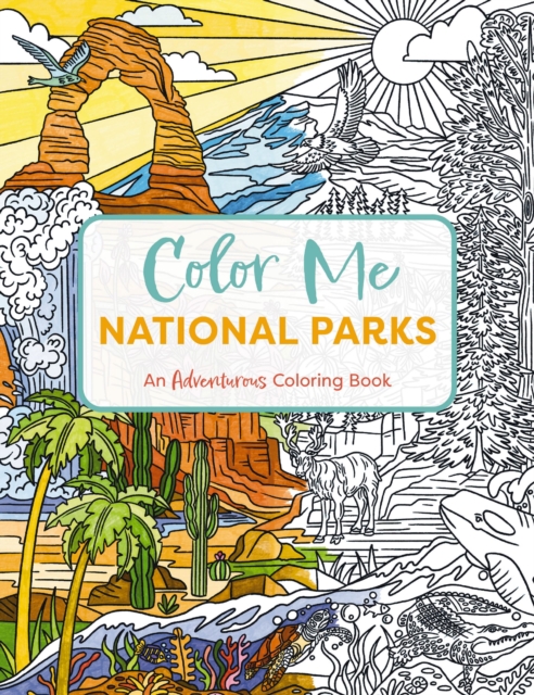 Book cover of Color Me National Parks