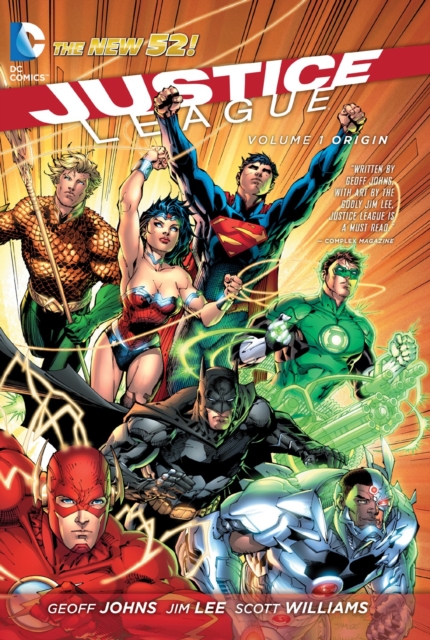 Book cover of Justice League Vol. 1: Origin (The New 52)