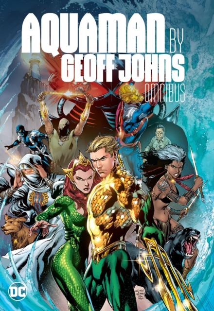 Book cover of Aquaman by Geoff Johns Omnibus
