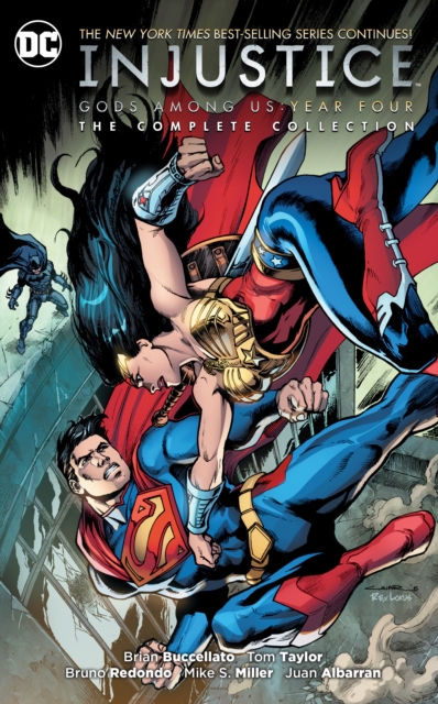 Book cover of Injustice: Gods Among Us Year Four