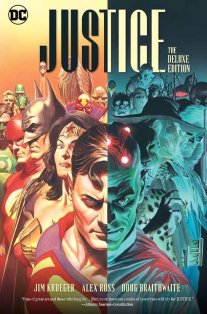 Book cover of Justice: The Deluxe Edition