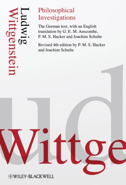 Book cover of Philosophical Investigations
