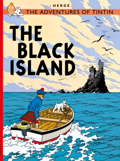 Book cover of The Black Island