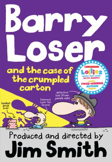Book cover of Barry Loser and the Case of the Crumpled Carton