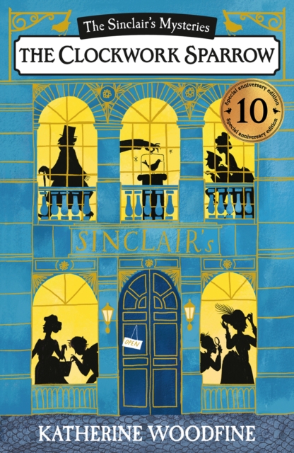 Book cover of The Clockwork Sparrow