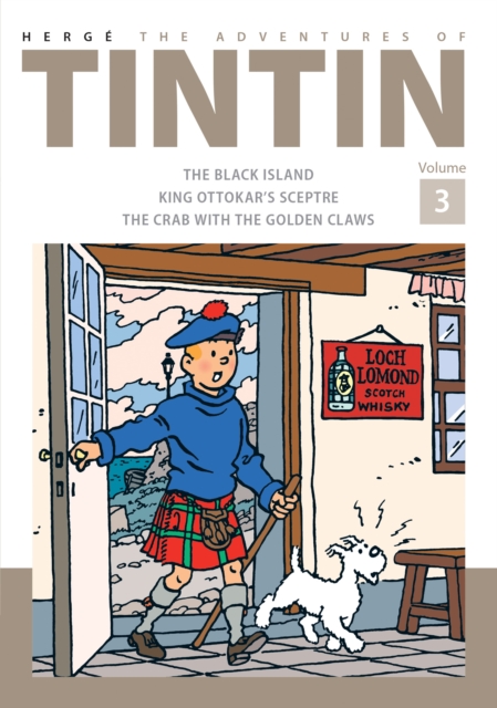 Book cover of The Adventures of Tintin Volume 3