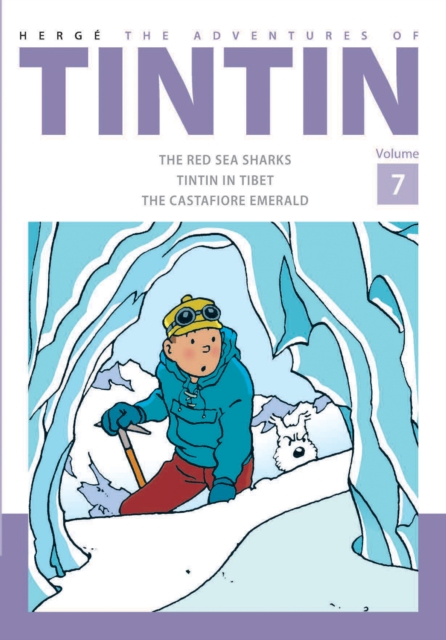 Book cover of The Adventures of Tintin Volume 7