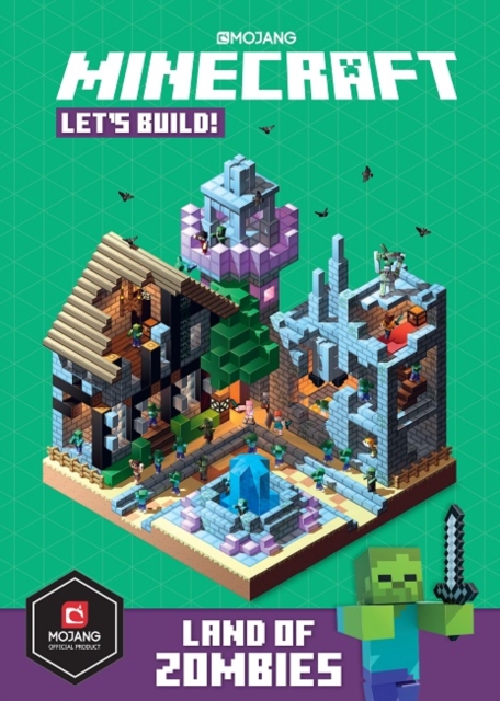 Book cover of Minecraft Let's Build! Land of Zombies