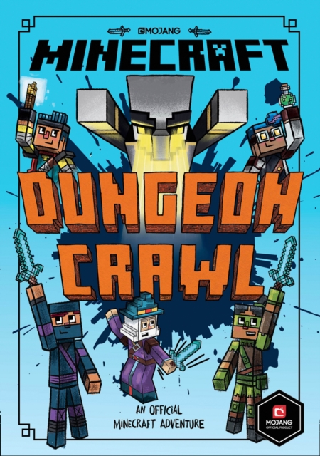 Book cover of Minecraft: Dungeon Crawl (Woodsword Chronicles #5)