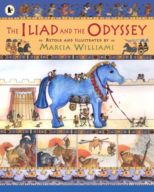 Book cover of The Iliad and the Odyssey