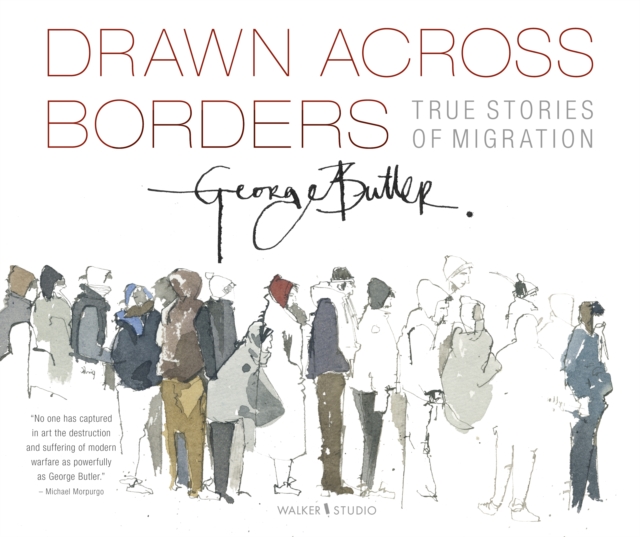 Book cover of Drawn Across Borders: True Stories of Migration