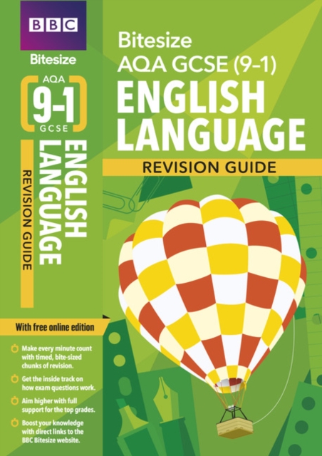 Book cover of BBC Bitesize AQA GCSE  English Language Revision Guide incl. online edition - for 2025 and 2026 exams