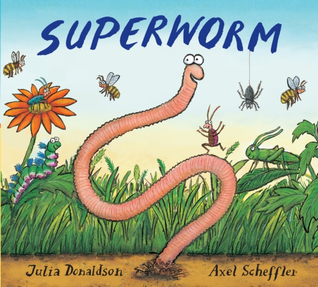 Book cover of Superworm Gift Edition Board Book